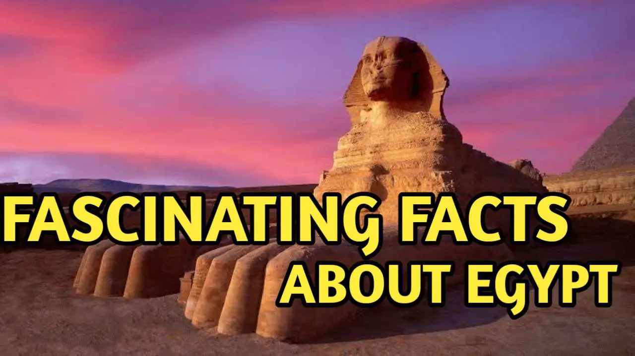 Fascinating Facts about Egypt : Land of Pharaohs and Pyramids l Facts About Egypt